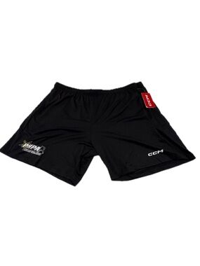 NWT CCM Hockey PHPA Pro Stock Training Shorts Black Men's 2XL XXL